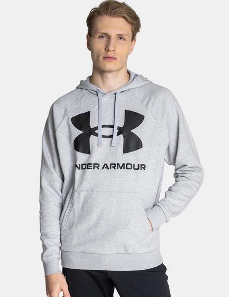 SUDADERA UNDER ARMOUR LOGO GRANDE, GRIS