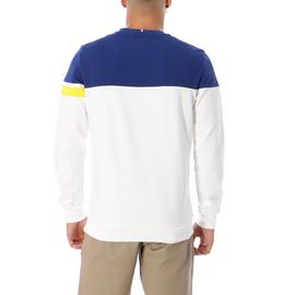 SUDADERA LE COQ BLANCA AZUL, CUELLO REDONDO