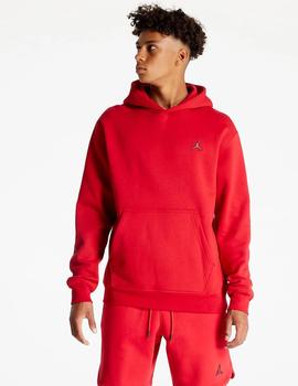 SUDADERA JORDAN ESSENTIALS MEN'S CAPUCHA, ROJO