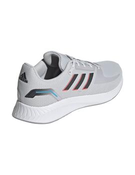 ZAPATILLA RUNNING ADIDAS RUNFALCON 2.0, GRIS