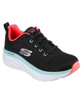 ZAPATILLAS SKECHERS D'LUX WALKER-FRESH FINESSE, NEGRO