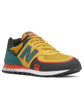 ZAPATILLA NEW BALANCE 574 GREY DAY, CAMEL