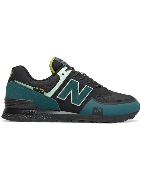 ZAPATILLA NEW BALANCE 574 GReY DAY, NEGRO/VERDE