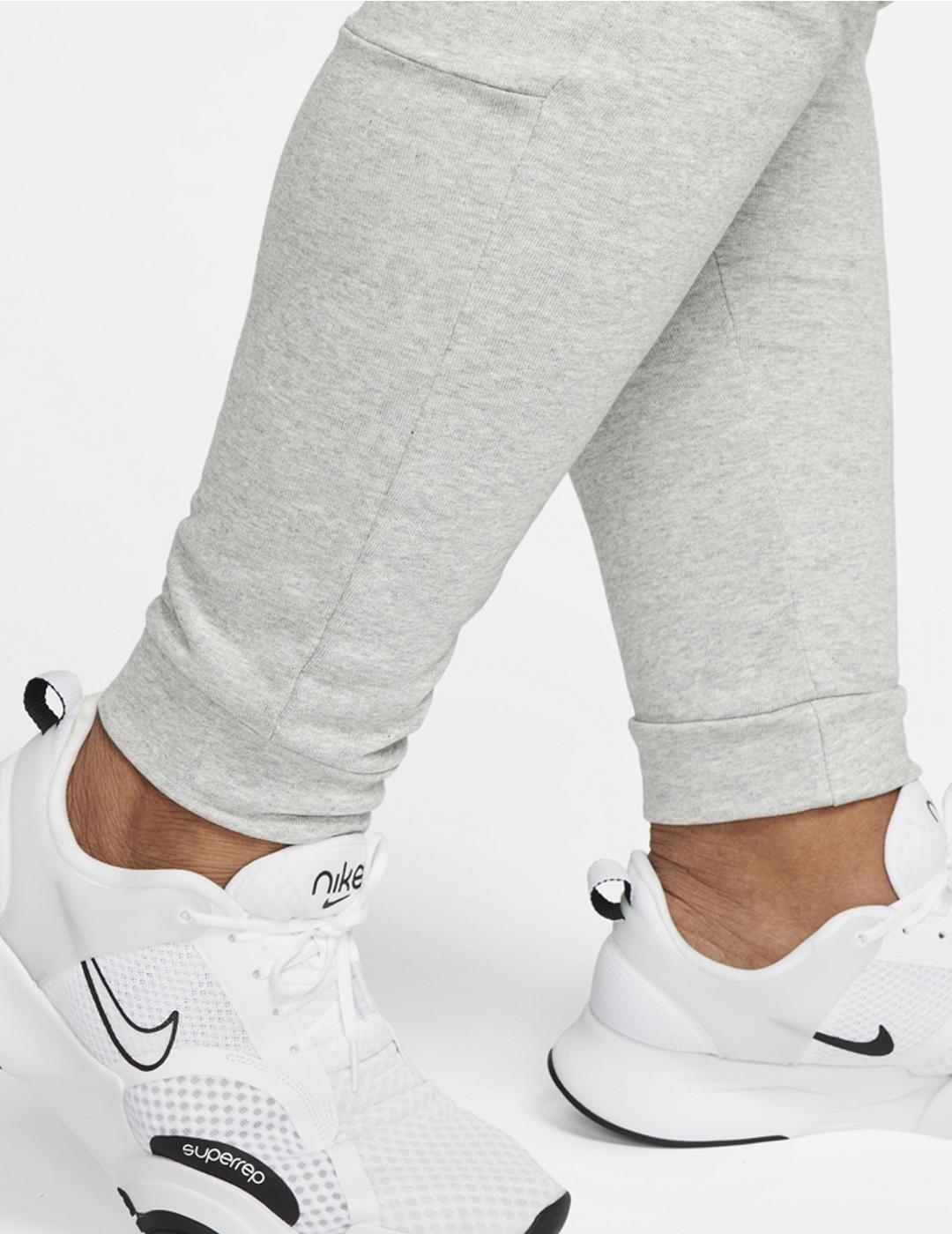 PANTALON NIKE DRI-FIT  AJUSTADO TAPERED TRAINING, GRIS