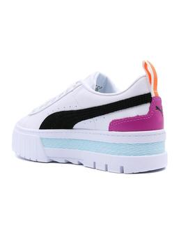 ZAPATILLA PUMA MAYZE LTH WN'S, WHITE-FUSCIA