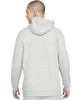 SUDADERA ABIERTA CON CAPUCHA NIKE GRIS, HOMBRE