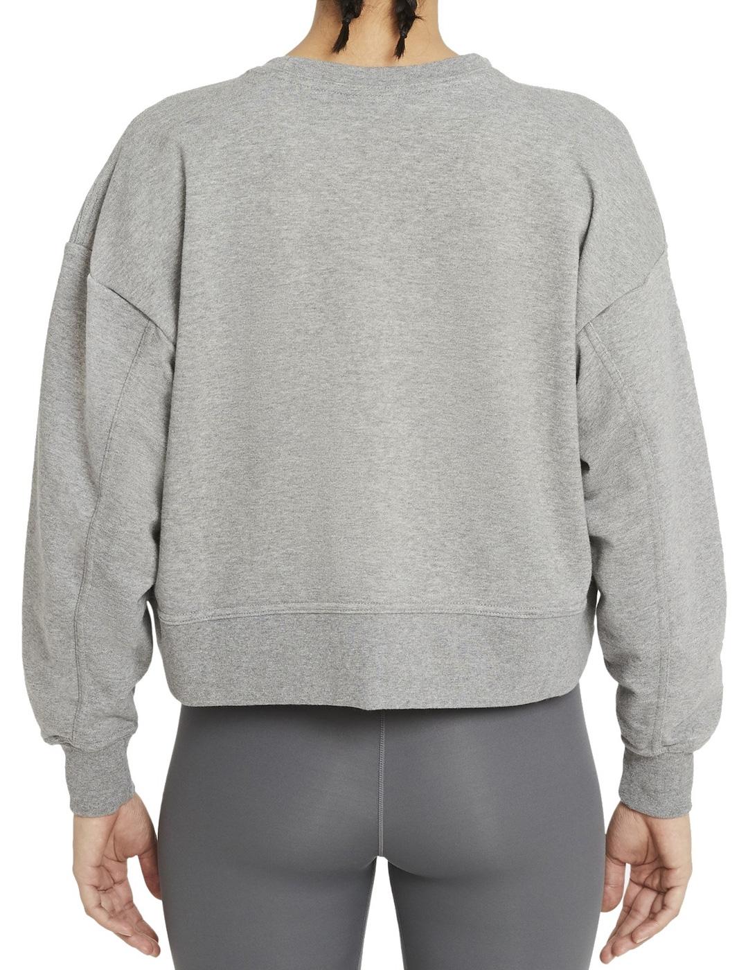 SUDADERA NIKE JUST DO IT MUJER, GRIS