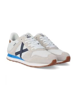 ZAPATILLA MUNICH MASSANA 473, BLANCA/AZUL