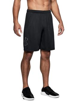 BERMUDA UNDER ARMOUR TECH SHORT NEGRA, HOMBRE