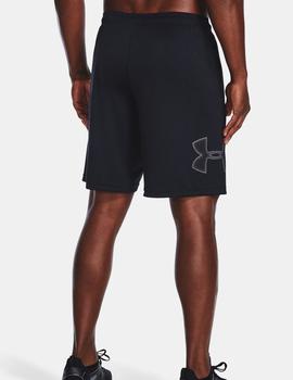 BERMUDA UNDER ARMOUR TECH SHORT NEGRA, HOMBRE