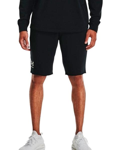BERMUDA UNDER ARMOUR NEGRA PARA HOMBRE, FELPA