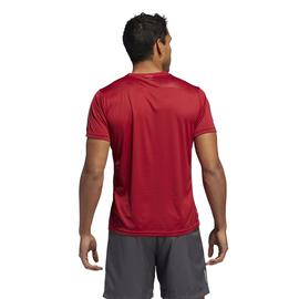 CAMISETA ADIDAS RUNNING MANGA CORTA ROJA