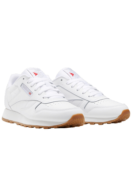 ZAPATILLA REEBOK CLASSIC LEATHER, BLANCA