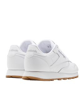 ZAPATILLA REEBOK CLASSIC LEATHER, BLANCA