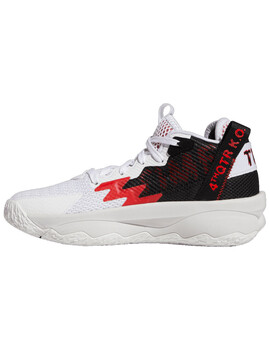 ZAPATILLA ADIDASS BALONCESTO DAME 8 JR. BLANCA
