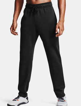 PANTALON LARGO NEGRO UNDER ARMOUR ,UA RIVAL FLEECE PANTS