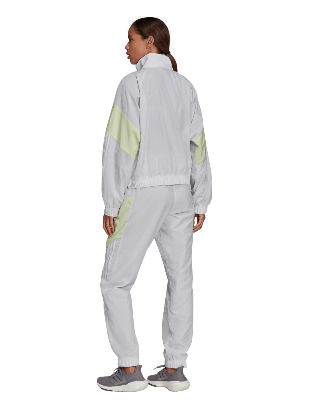 CHANDAL ADIDAS MICROFIBRA, MUJER , BLANCO
