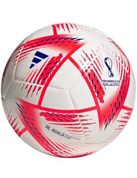 BALON DE FUTBOL ADIDAS RIHLA CLB, MUNDIAL, BLANCO