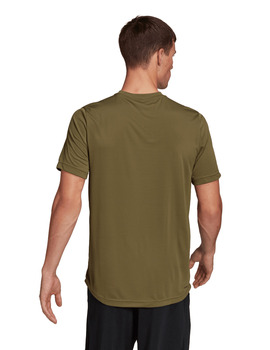 CAMISETA ADIDAS MANGA CORTA VERDE, HOMBRE
