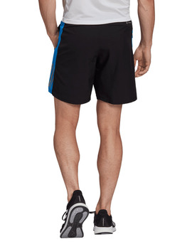 SHORT ADIDAS HOMBRE RUNNING NEGRO/AZUL