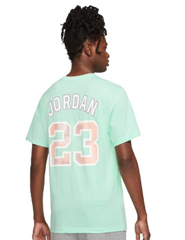 CAMISETA JORDAN MANGA CORTA VERDE  DNA 23