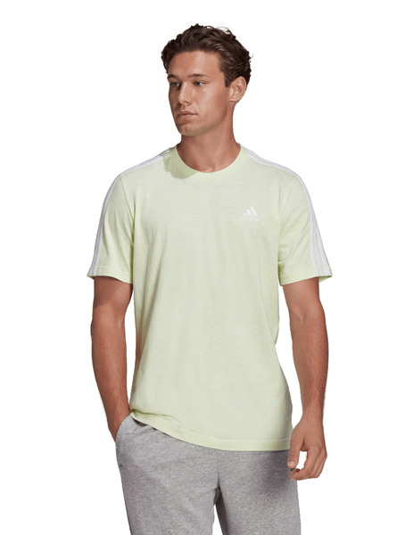 Calumnia Parecer Bombardeo CAMISETA ADIDAS HOMBRE, VERDE RAYAS BLANCAS