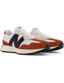 ZAPATILLA NEW BALANCE 327 BLANCO/NARANJA, HOMBRE