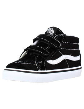 ZAPATILLA VANS BEBÉ V BLACK/TRUE WHIT