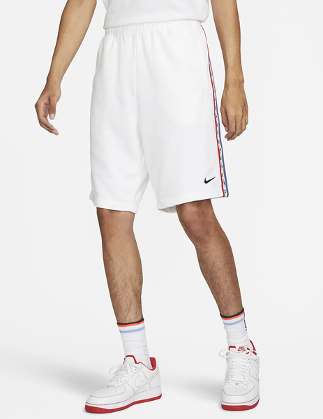 BERMUDA NIKE ALGODON BLANCA, HOMBRE