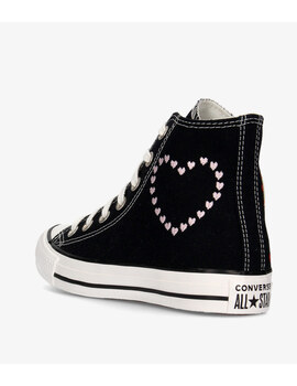 ZAPATILLA CONVERSE CHUCK TAYLOR ALL STAR, NEGRO, CORAZONES