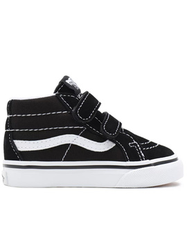 ZAPATILLA VANS BEBÉ V BLACK/TRUE WHIT