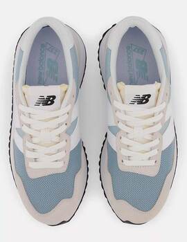 ZAPATILLA NEW BALANCE 237V1 CELESTE/GRIS