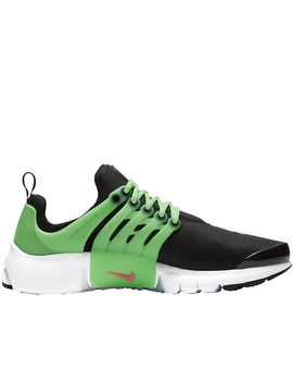 ZAPATILLA NIKE PRESTO JUNIOR NEGRO/VERDE