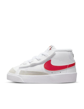 ZAPATILLA NIKE BLAZER MID '77 LITTLE KIDS', BLANCO/ROJO