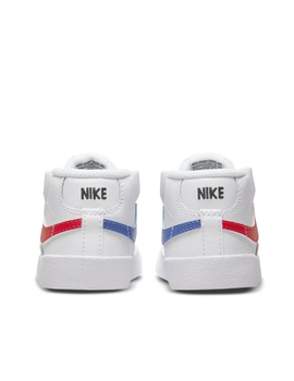 ZAPATILLA NIKE BLAZER MID '77 LITTLE KIDS', BLANCO/ROJO