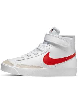 ZAPATILLA NIKE BLAZER MID '77 LITTLE KIDS', BLANCO/ROJO