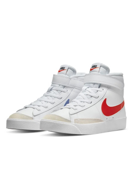 ZAPATILLA NIKE BLAZER MID '77 LITTLE KIDS', BLANCO/ROJO