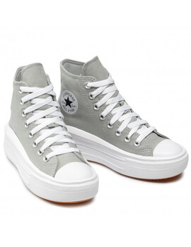 ZAPATILLA CONVERSE CHUCK TAYLOR ALL STAR MOVE, GRIS