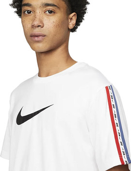 CAMISETA NIKE SPORTSWEAR MEN'S, MANGA CORTA, BLANCA
