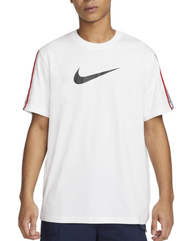 CAMISETA NIKE SPORTSWEAR MEN'S, MANGA CORTA, BLANCA