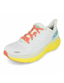 ZAPATILLA RUNNING  HOKA HOMBRE CLIFTON 8, BLANCO