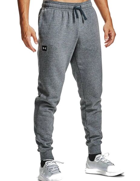 PANTALÓN HOMBRE UNDER ARMOUR ALGODON, GRIS