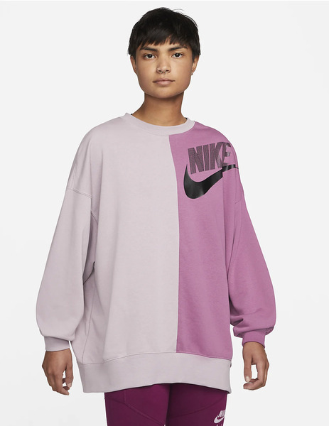 SUDADERA NIKE BICOLOR PARA MUJER