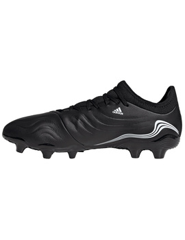 BOTA DE FÚTBOL ADIDAS COPA SENSE.3 FG, NEGRA/BLANCA