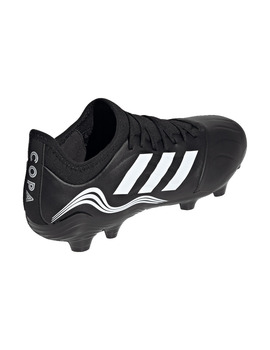 BOTA DE FÚTBOL ADIDAS COPA SENSE.3 FG, NEGRA/BLANCA