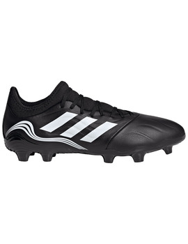 BOTA DE FÚTBOL ADIDAS COPA SENSE.3 FG, NEGRA/BLANCA