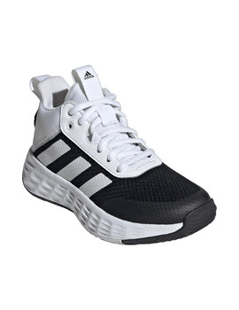 Zapatilla de baloncesto adidas OWNTHEGAME junior, negro/blanco