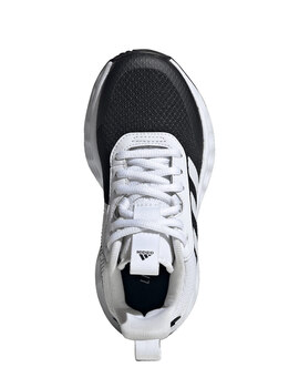 Zapatilla de baloncesto adidas OWNTHEGAME junior, negro/blanco