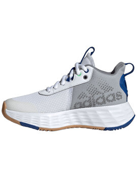 Zapatilla de baloncesto adidas OWNTHEGAME junior, blanco
