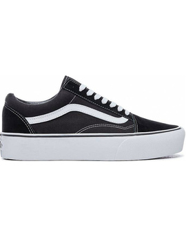 VANS OLD SKOOL PLATFORM BLACK/WHITE